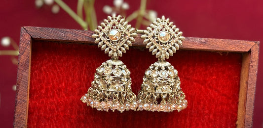 Sitara Jhumki – Where Tradition Meets Twilight