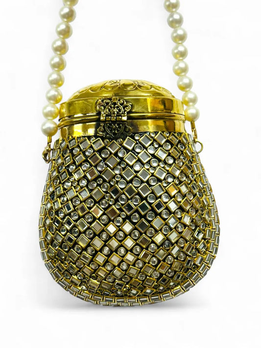 HEER - Metallic Potli Bag