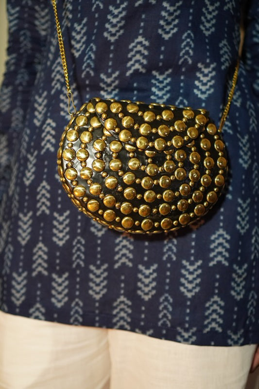 KOSHA - Metallic Cross Body Bag