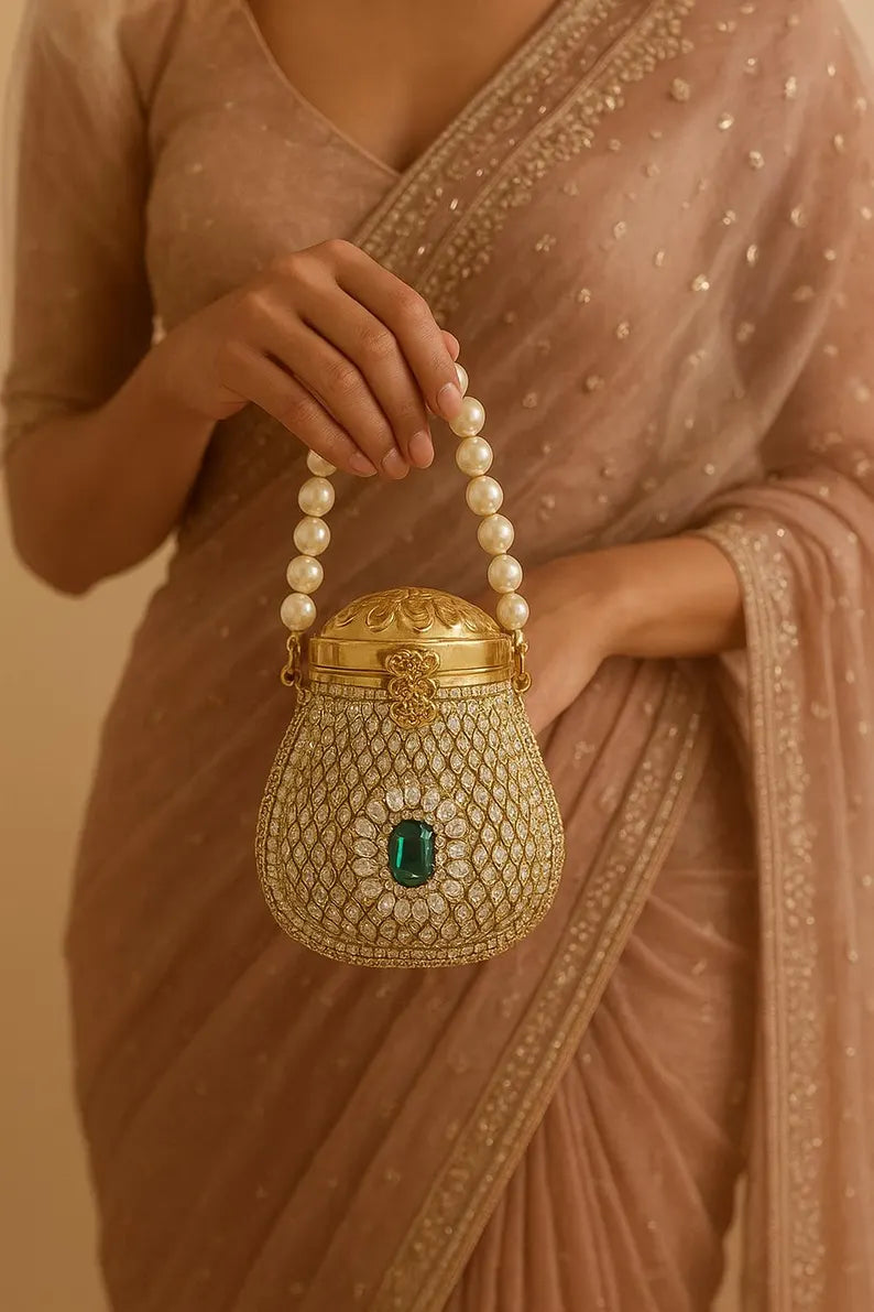 HEER - Metallic Potli Bag