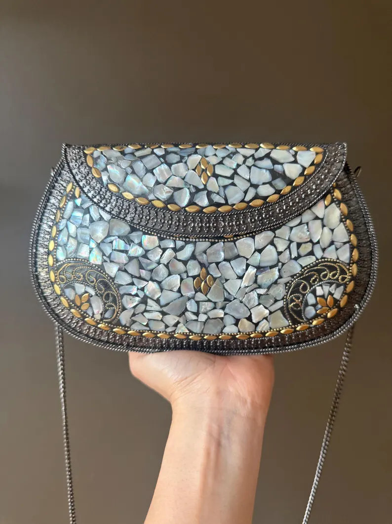 ZARRAH - Metallic Sling Bag
