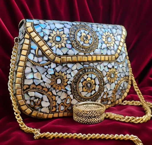 ZARRAH - Metallic Sling Bag