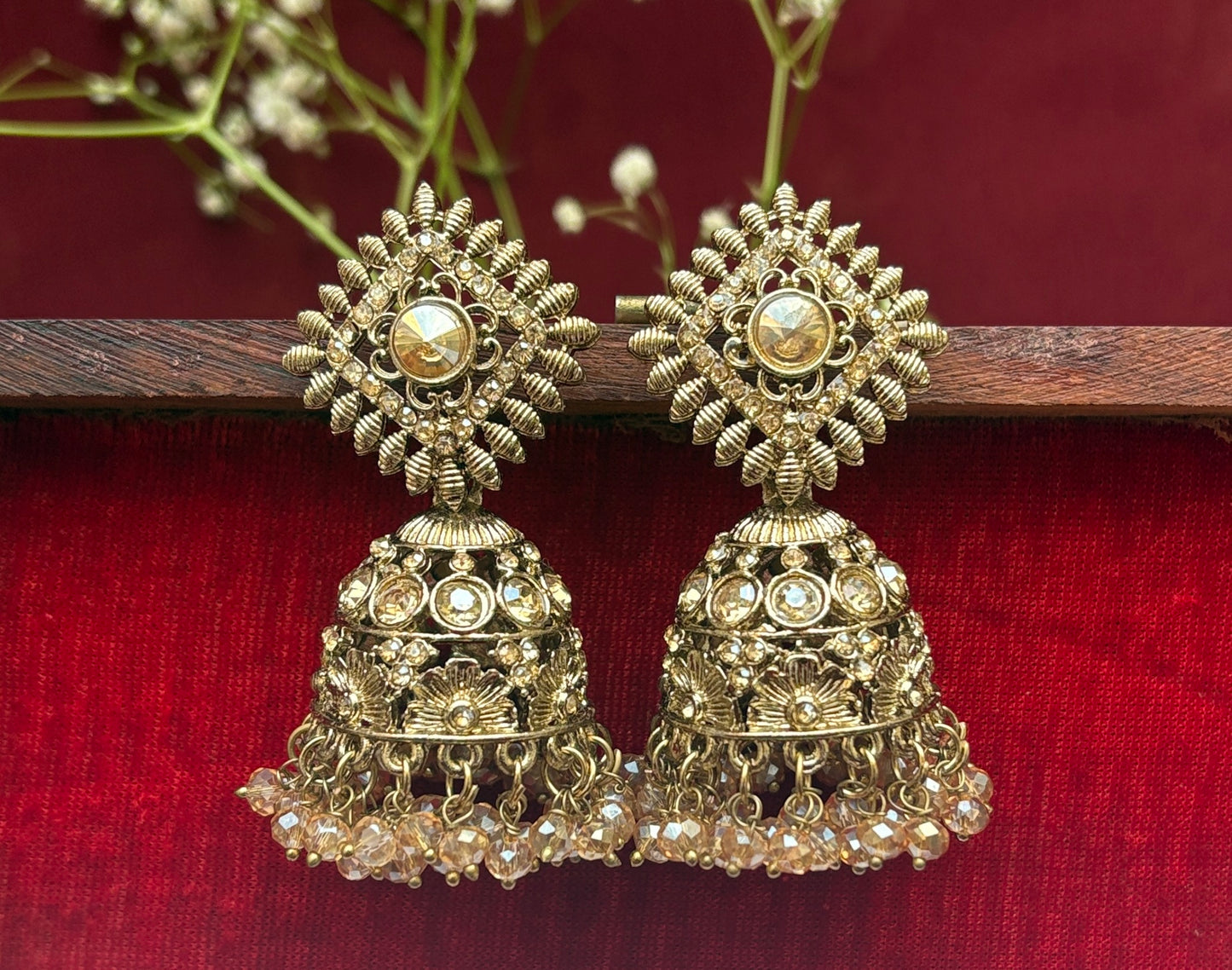 Sitara Jhumki – Where Tradition Meets Twilight