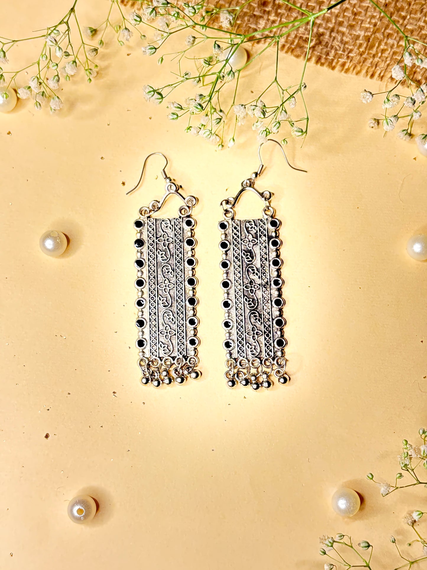 Oorja Oxidised earrings