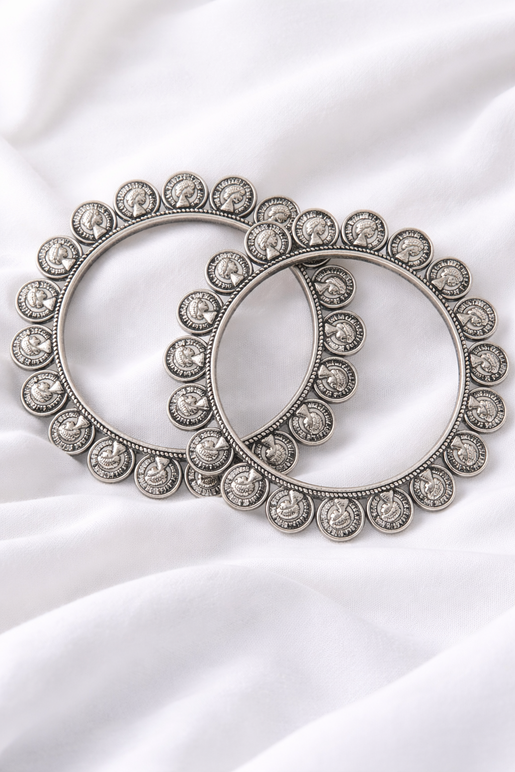 Shaam Oxidised Kada – Soft Desi Grace (Set of 2)