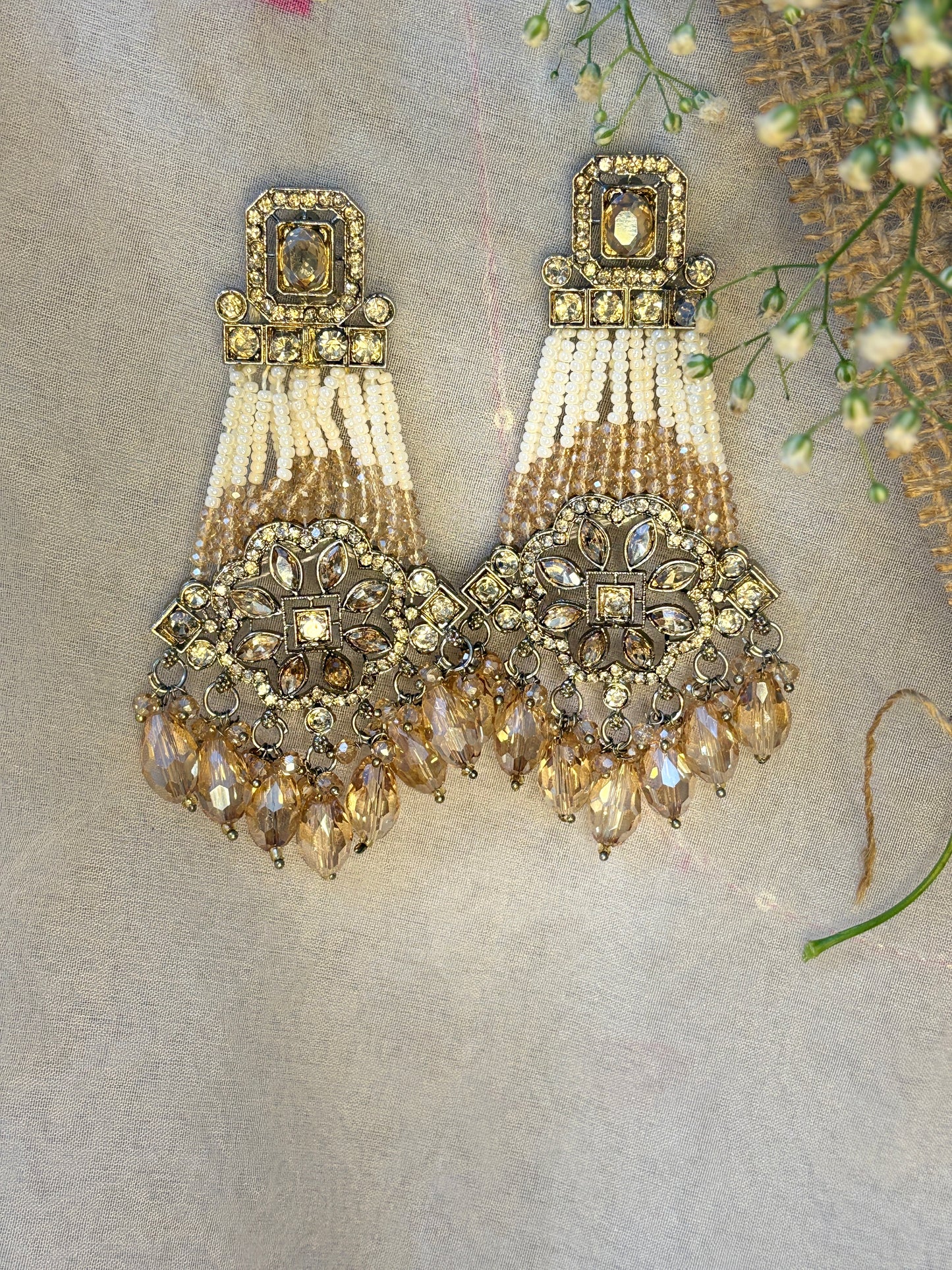 Taraash Earrings – Handcrafted Perfection