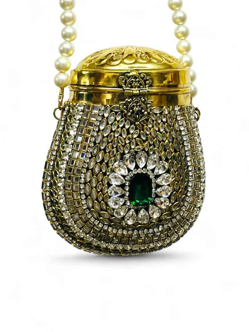 HEER - Metallic Potli Bag